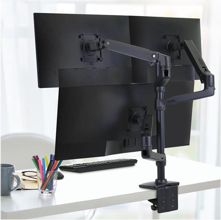 Immagine prodotto Ergotron Braccio aggiuntivo con set di anelli per il braccio monitor LX (Tavolo, 40")