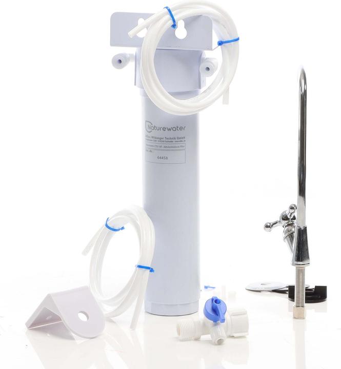 Produktbild Naturewater NW-1-CTO 1 Stufen Untertisch Wasserfilter Wasserhahn 5µ Aktivkohle