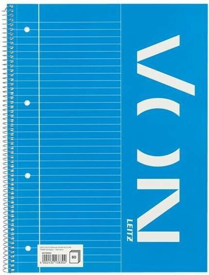 Actual product image von Hallers Notizblock A4 liniert, 80 Blatt, Blau, 5 Stück (A4, Special ruling, Hardcover)