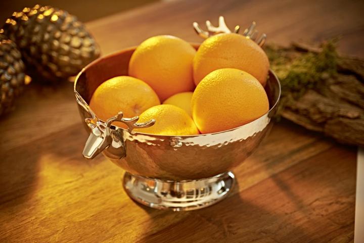 Actual product image Edzard Bowl deer, hammered 22 x 15 cm (22 x 15 cm)
