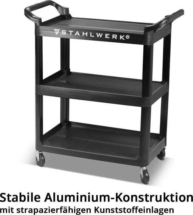 Produktbild Stahlwerk Werkzeugwagen TC-92 ST mit 100 kg Tragkraft Werkstattwagen Rollwagen (1 x)