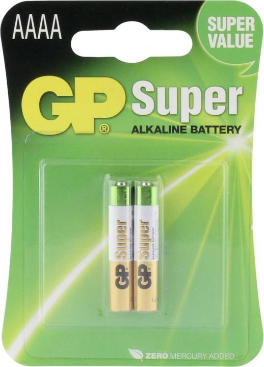 Immagine prodotto GP Batteries Super alcalina AAAA (2 pz., AAAA, 525 mAh)