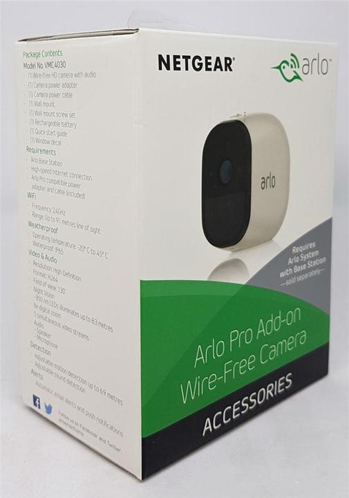 Produktbild Arlo Pro Einzelkamera (1280 x 720 Pixels)