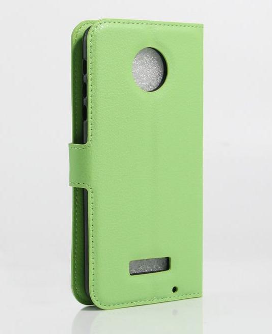 Produktbild MU Classic Cover aus Leder mit Litchitextur (Motorola Moto Z Play)