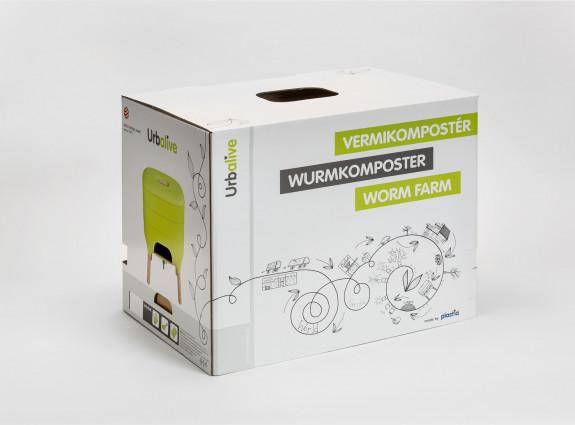 Actual product image Plastia Urbalive worm composter (43.40 l)
