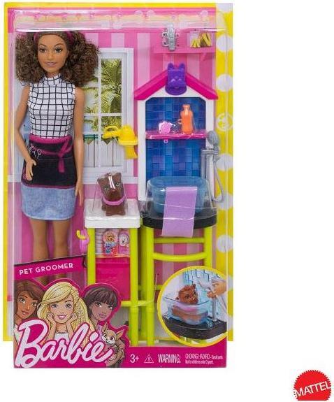 Barbie Coffret Professeure d'Art - Coffret Poupée Mannequin - 3 ans et +