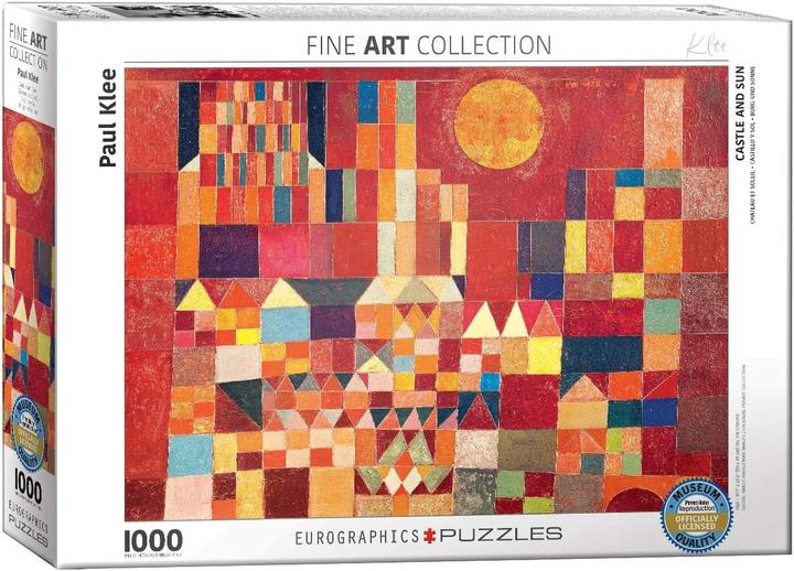 Image du produit Eurographics Château et soleil de Paul Klee (1000 pièces)