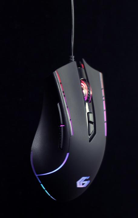 Image du produit Gembird Souris de jeu 7 boutons avec éclairage LED (Filaire)