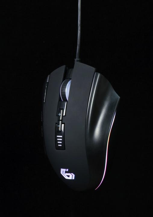 Actual product image Gembird Gaming mouse 12-button LED lighting (Cable)
