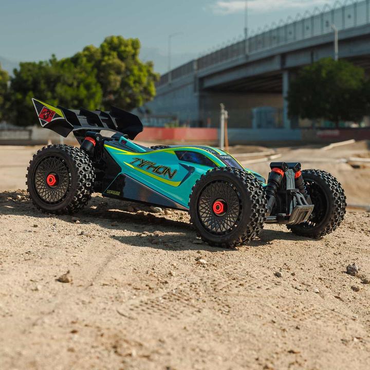 Actual product image Arrma Buggy TYPHON BLX 223S Grün ARTR, 1:8 (ARR Almost Ready to Run)