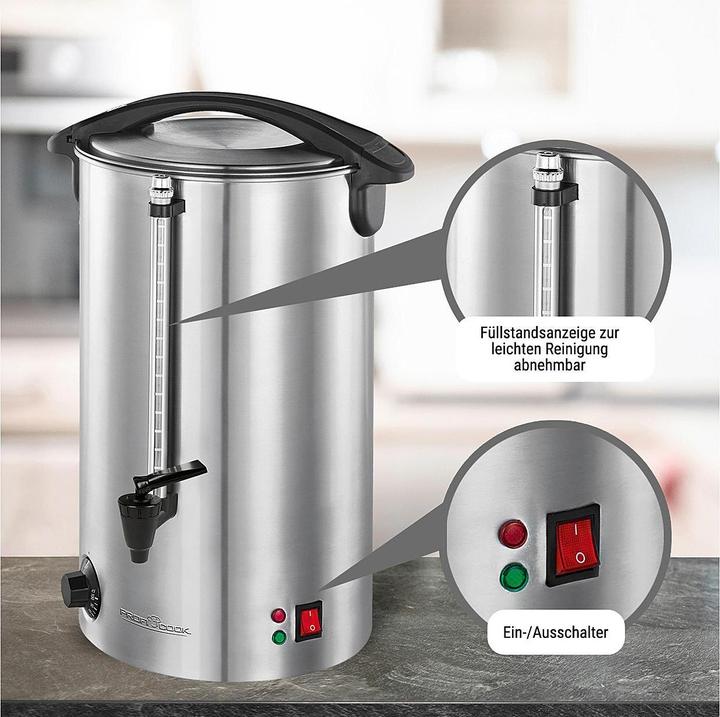Actual product image Proficook Hot beverage dispenser