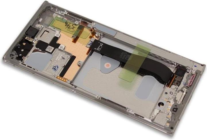 Actual product image Samsung Original Galaxy Note 20 Ultra 5G Display LCD Touch Mystic White (Display, Galaxy Note 20 Ultra 5G)
