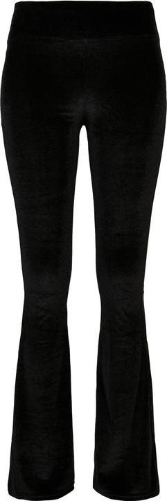 Urban Classics Ladies High Waist Velvet Boot Cut Leggings