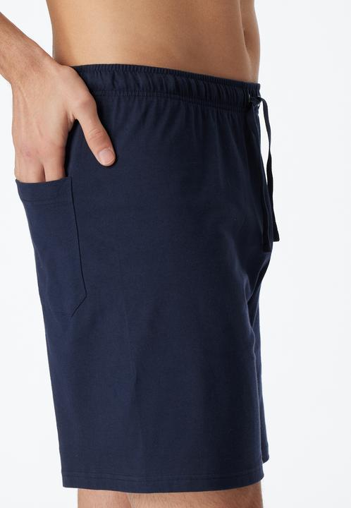 Produktbild Schiesser kurzer Pyjama Shorty Schlafanzug 100% Baumwolle | auch in Übergrössen (60)