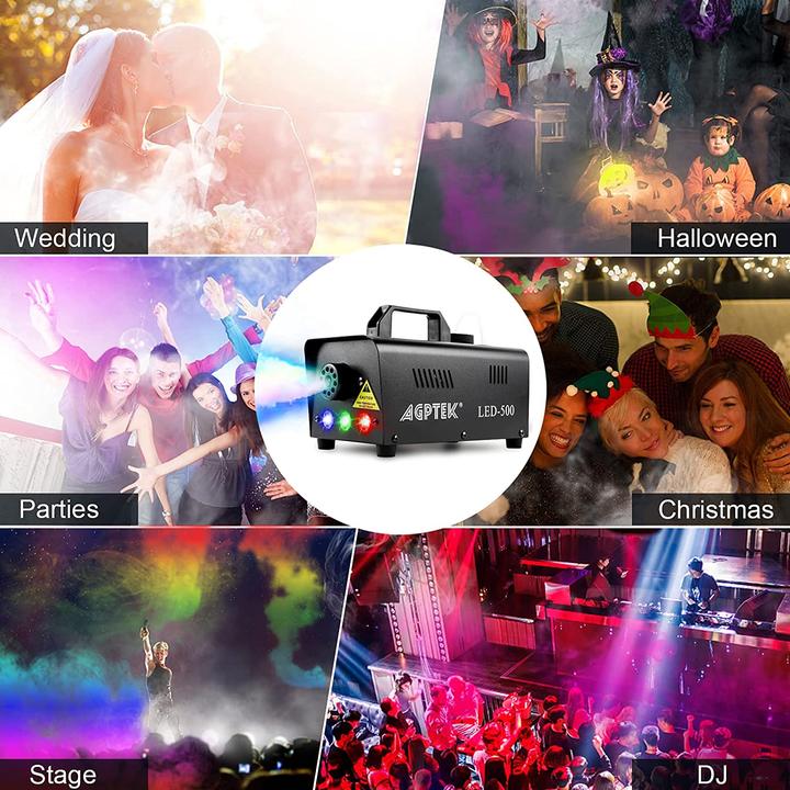 Image du produit Agptek Machine à fumée 500W, portable