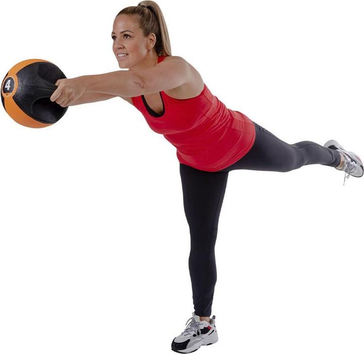 Image du produit Pure2improve Medizinball avec poignées (4 kg)