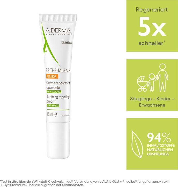 Immagine prodotto A-Derma A derma Epiteliale A h Ultra Cra me Ra c paratrice (Pasta per capelli, 15 ml)