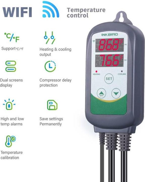 Produktbild Inkbird ITC-308-WiFi Temperaturregler