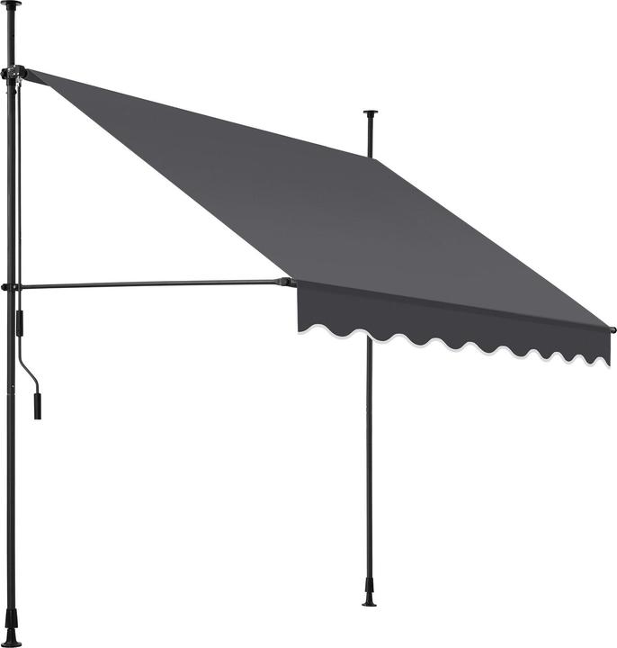 Actual product image tectake Clamping awning (2 m)