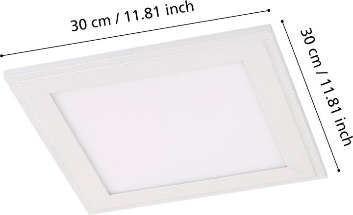 Produktbild EGLO SALOBRENA 1 Deckenleuchte weiss (2100 lm)