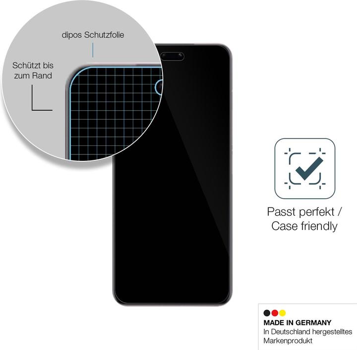 Produktbild Dipos Anti-Shock Displayschutz 9H (1 Stück, Xiaomi Poco M4 Pro)