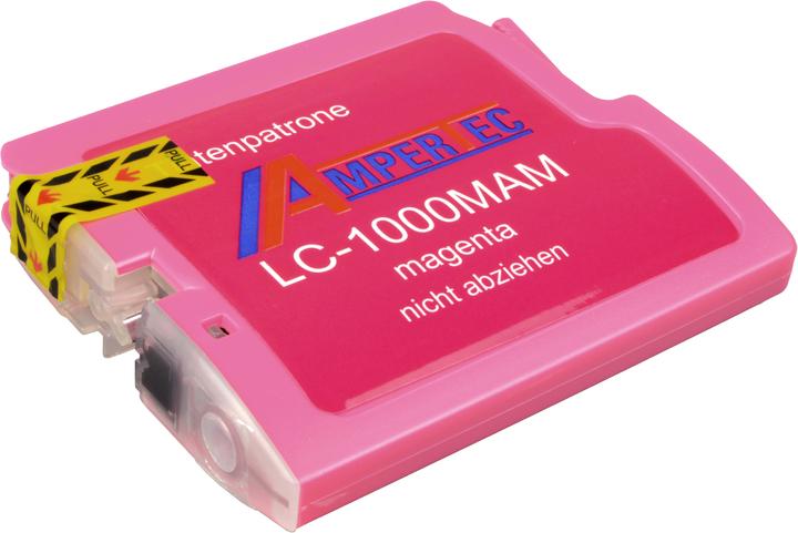 Produktbild Ampertec Tinte kompatibel mit Brother LC-1000M LC-970M Universal (M)