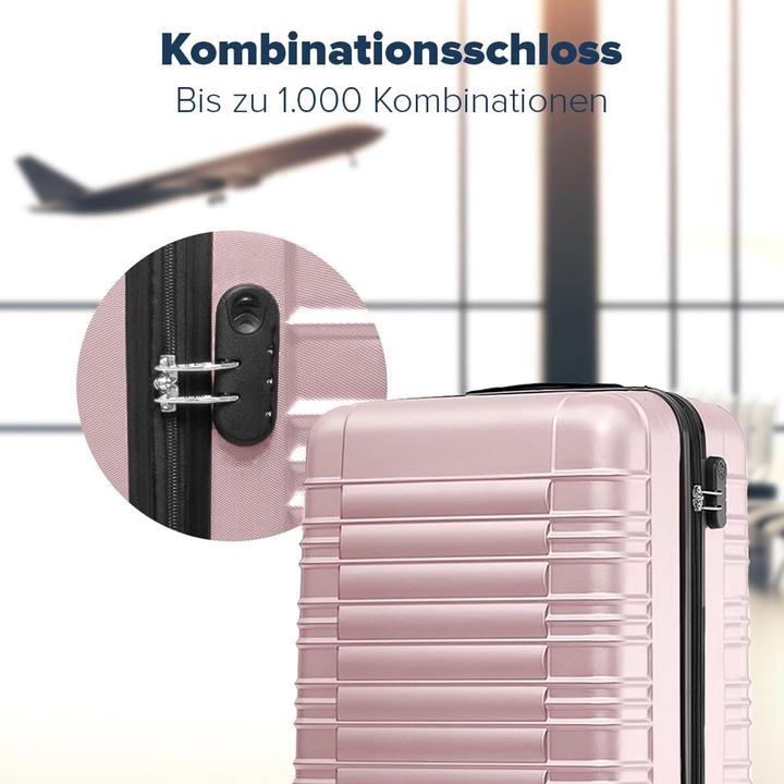 Image du produit Trvlmore 3-teiliges Kofferset (Bagage à main (jusqu'à 50l), M (50 - 90l), L (90 - 115l))