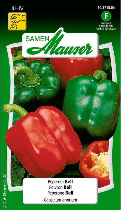 Pepperoni Bell (Graines de légumes)