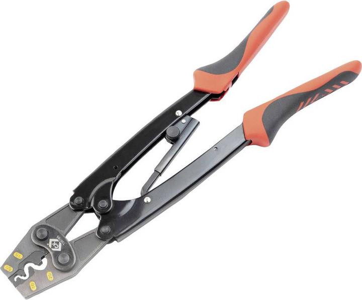 Actual product image C.K Magma Crimping pliers with ratchet mechanism for uninsulated cable connectors, 6-25 mm². (365 mm)