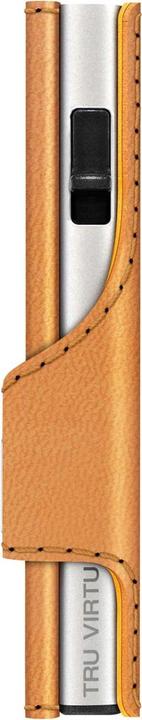 Produktbild Tru Virtu Wallet Click & Slide Vegan Bio Apple Walnut/Silber