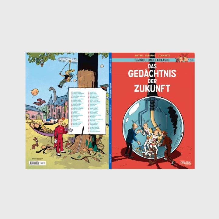 Produktbild Spirou und Fantasio 55: Das Gedächtnis der Zukunft (Benjamin Abitan, Sophie Guerrive, Deutsch)