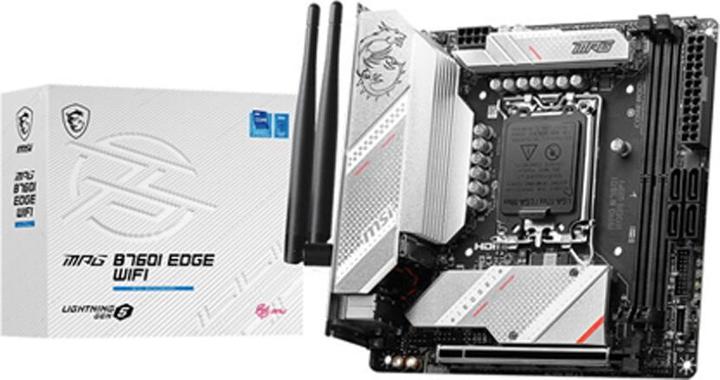Image du produit MSI MPG B760I EDGE WIFI (LGA 1700, Intel B760, Mini-ITX)