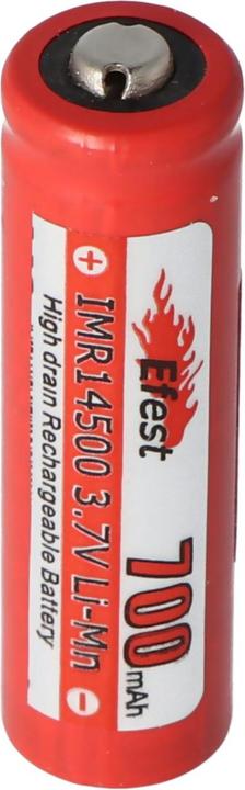 Produktbild Efest Akku IMR 14500 V2, Pluspol erhöht (1 Stk., 14500, 700 mAh)