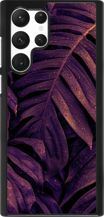 Produktbild PhoneLook Hülle Purple Light Leaves (Samsung Galaxy S22 Ultra)