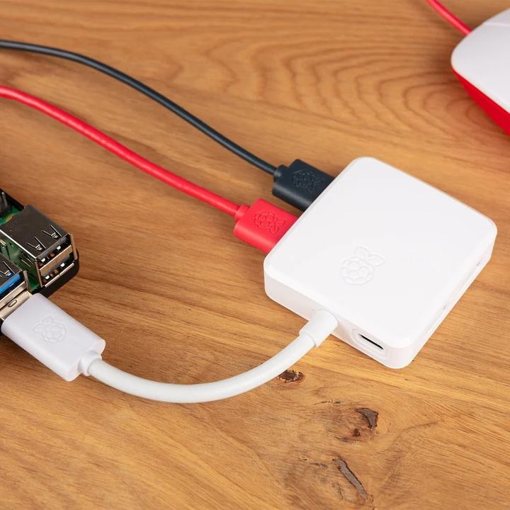 Produktbild Raspberry Pi Official USB 3.0 hub (USB-A, 4 Ports)