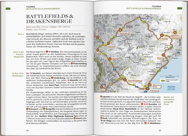 Produktbild Reiseführer Südafrika, Eswatini, Lesotho (Deutsch, Friedrich Köthe, 2022)