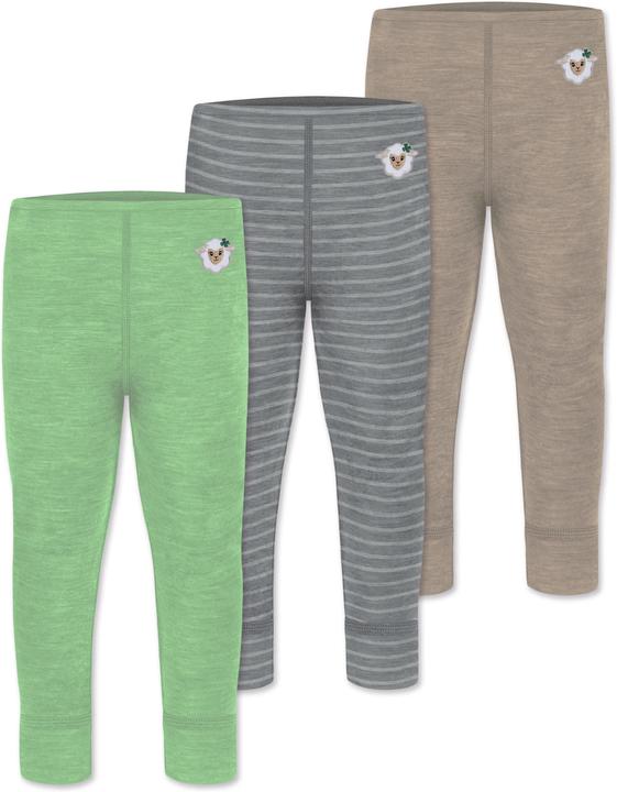 Normani 3er Pack Baby Merino Hose Unterhose „Tihoi" - 9509