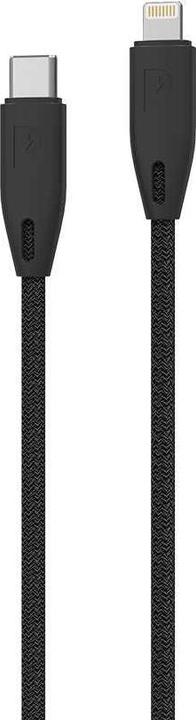 Image du produit Powerology Câble tressé USB-C vers Lightning 1.2M (1.20 m, USB 3.2 Gen 1)