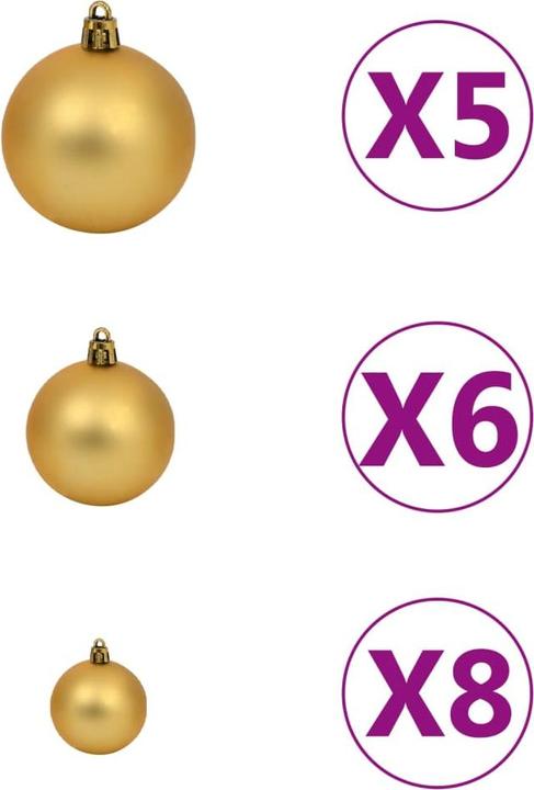 Image du produit VidaXL Sapin de Noël artificiel (150 cm)
