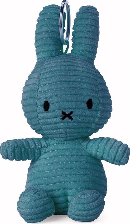 Bon Ton Toys Miffy Keychain Corduroy Aviator Blue 10 cm 4"