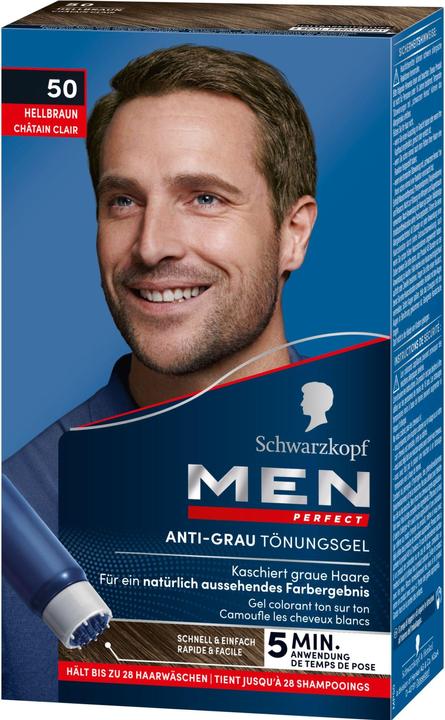 Immagine prodotto Schwarzkopf Men Perfect Uomini Perfetto (50 Marrone chiaro naturale)