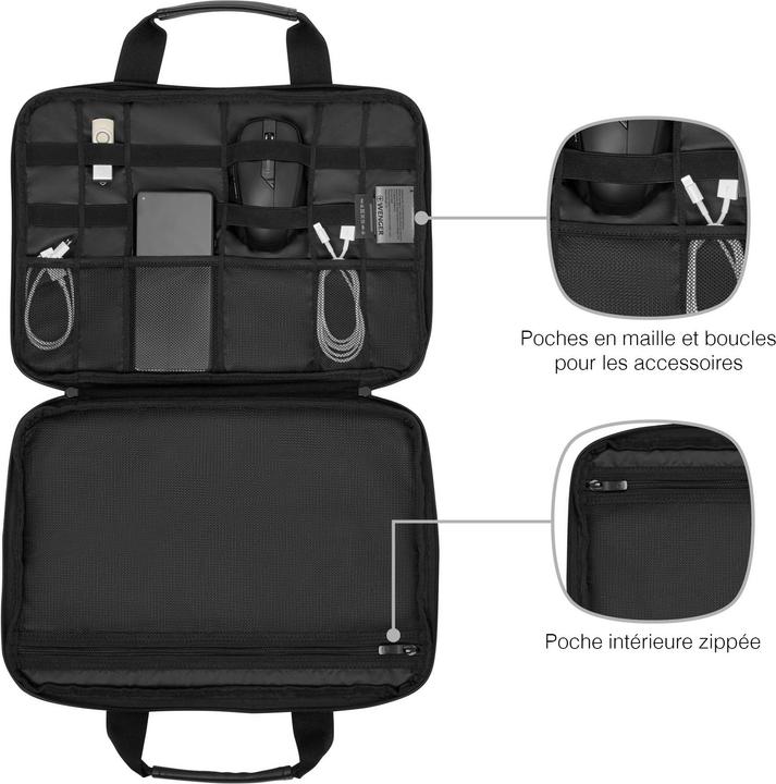 Image du produit Wenger Guyde 14, Étui pour ordinateur portable 14", Noir, 653179 (14")