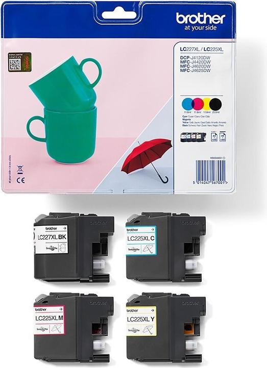 Image du produit Brother LC-227XLVALBP Value Pack (M, CF, Y, C)