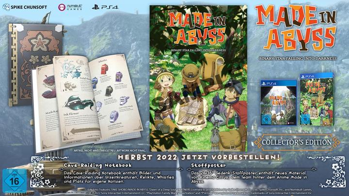 Produktbild Spike Chunsoft Made in Abyss - Collectors Edition (PS4, DE)