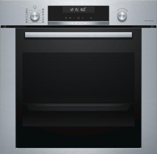 Produktbild Bosch Hausgeräte Serie | 6 Einbau-Backofen 60 x 60 cm Edelstahl HBG378TS0