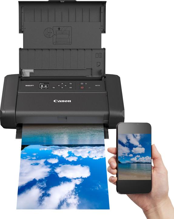 Produktbild Canon Maxify BX 110 mit Akku (Tintenpatrone, Farbe)