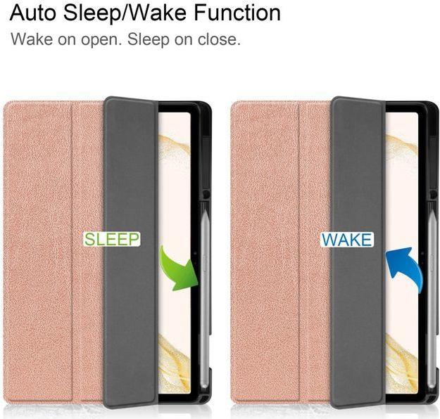 Immagine prodotto MU Classic Tripla copertura in pelle pieghevole (Galaxy Tab S8+)