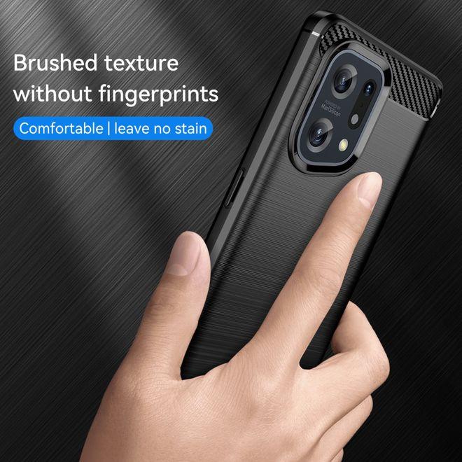 Produktbild MU Style Carbon Fiber TPU Softcase Series (Oppo Find X5)