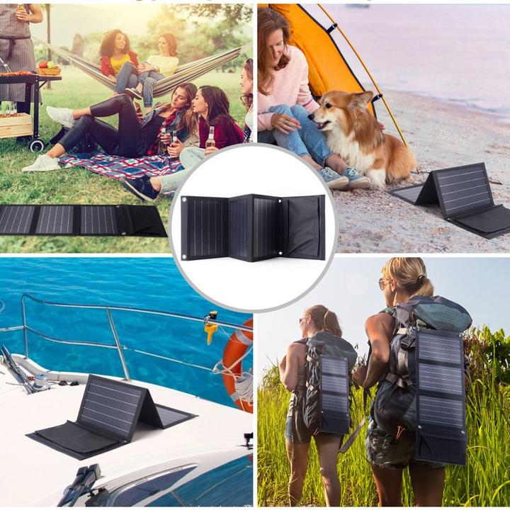 Actual product image Choetech Foldable solar panel (22 W, 0.87 kg)