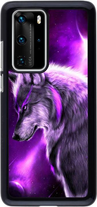 Image du produit PhoneLook Coque Purple Sky Wolf (Huawei P40 Pro)